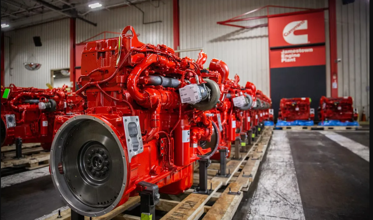 Mesin pada Truk Shacman