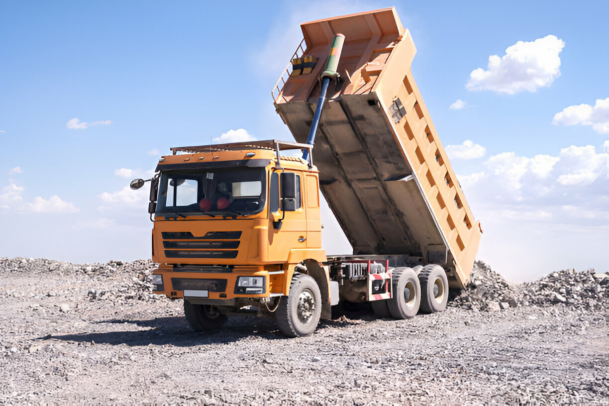 Tipe dump truck