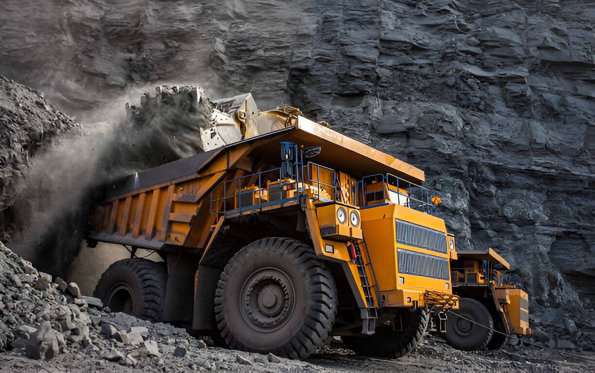dump truck pertambangan
